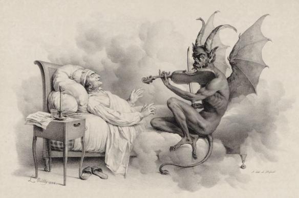 El somni de Tartini, per Louis-Léopold Boilly (1824)